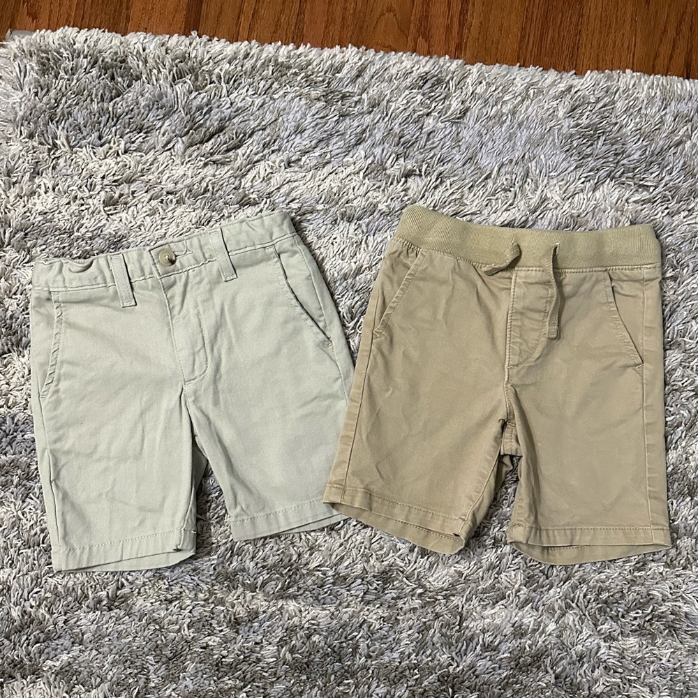 Boys khaki shorts bundle
